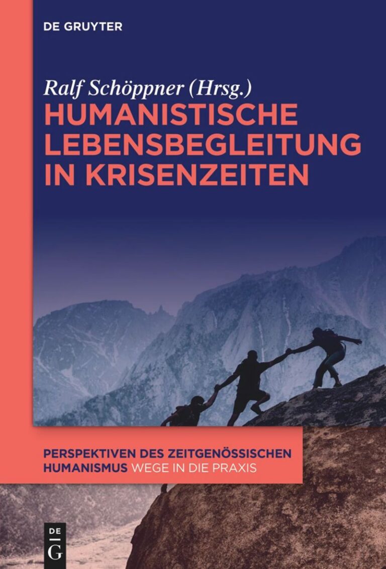Buchcover „Humanistische Lebensbegleitung in Krisenzeiten“